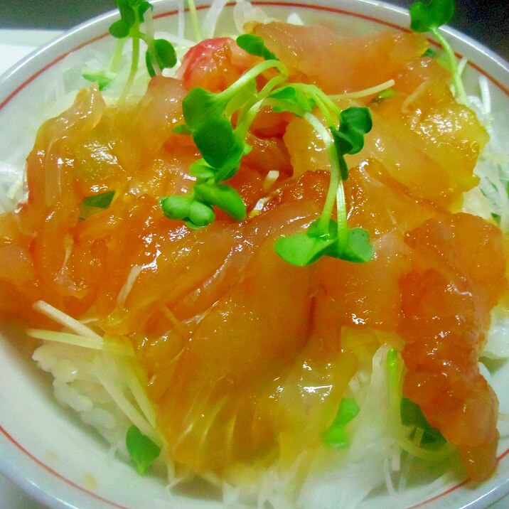 鯛の漬け丼